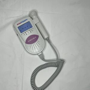 Baby Doppler Pink Pocket 2AA Batteries Handheld